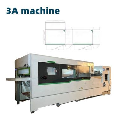 480 * 450 mm Min Μέγεθος χαρτιού CQT-1520 Αυτοματοποιημένη μηχανή κοπής με αποκόλληση και σπασμό