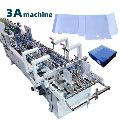 3ACQ 580E Φόλτερ Gluer Glue Φόλτερ Μηχανή με βίντεο ανατροφοδότηση για την πρόοδο της παραγωγής