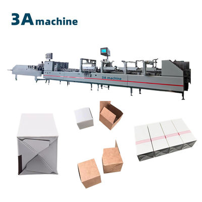 CQT 650JYG Crash Lock Bottom Box Folder-Gluer 650 με προπλέξιμο και Crash-Lock Bot Αυτοματοποιημένη μηχανή φώτων Gluer Fold Glue