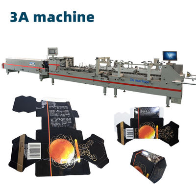 Ηλεκτρική μηχανή SHH**800AG-2 Mini Lock Bottom Box Gluing Machine με εύκολη λειτουργία