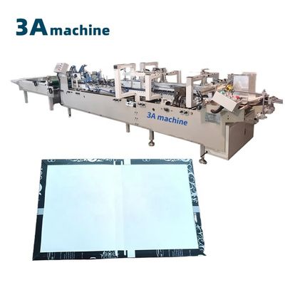 CQT800BS αυτόματη μηχανή επικάλυψης βιβλίων διπλής όψης με μέγιστη ταχύτητα 250m/min