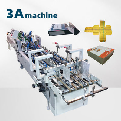 3ACQ-580E Μηχανή για την προσκόλληση χαρτιού Φόλτερ Gluer Εναλλακτικά για την ομαλή εμπειρία διπλώματος