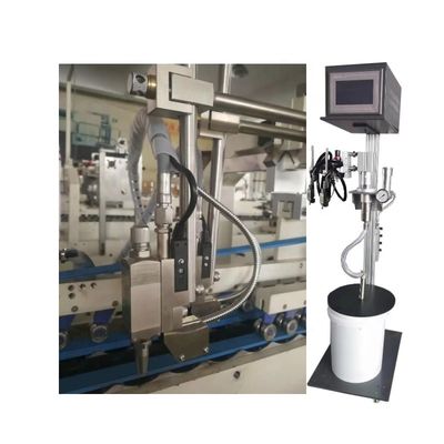45cm*45cm*135cm Υψηλής ταχύτητας κόλλα χαρτονιού με τέσσερα όπλα αυτόματο σύστημα κρύας κόλλας