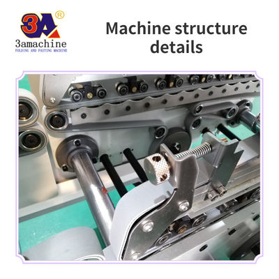 Προσωποποίηση στο καλύτερο 3A Folder Gluing Machine για προσαρμοσμένους φακέλους παρουσίασης