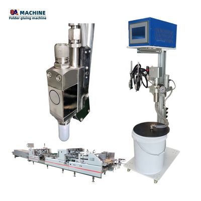 3ACQ5 6 κανάλια 5 COLD GLEUE GUNS Καρτόνι Κουτί Εργαστήριο Boc Folder Gluer Paste