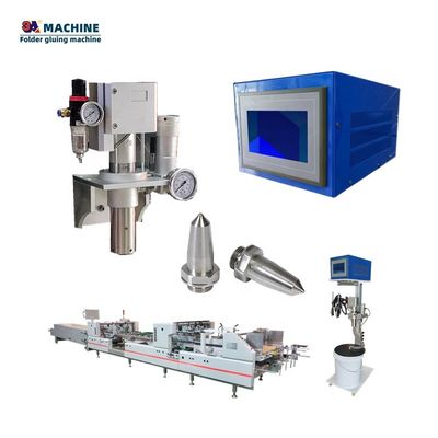 3ACQ5 6 κανάλια 5 COLD GLEUE GUNS Καρτόνι Κουτί Εργαστήριο Boc Folder Gluer Paste