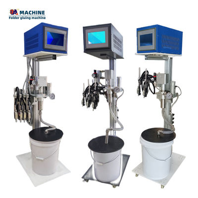6 Channel 4 Cold Glue Guns Perfume Box Making Machine με προαιρετικές ρυθμίσεις