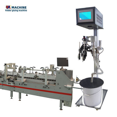 6 Channel 4 Cold Glue Guns Perfume Box Making Machine με προαιρετικές ρυθμίσεις