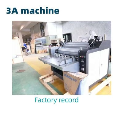 CQT-1000 αυτόματη μηχανή laminating φύλλο χαρτονιού φλάουτα για το χαρτί πάχος 150g-550g