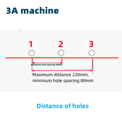 ΔΙΑΡΓΑΣΤΕΜΗΣ ΑΡΧΗΣ 220 mm TWOEND X110 MIDDLE Desktop Double Head Drilling Machine NT-310T