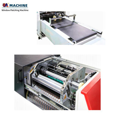 Μηχανή αναδίπλωσης χαρτιού L540 * W130 * 160cm Πλήρης αυτόματη ταχύτητα 650S Πακέτο παραθύρου
