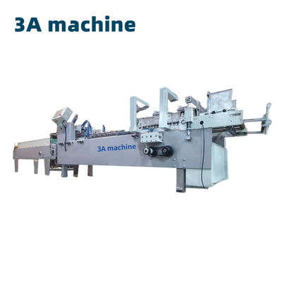 250m/min Ταχύτητα 3ACQ*580 Edg Gluer Folder Glue Machine Μηχανή κατασκευής χαρτιού