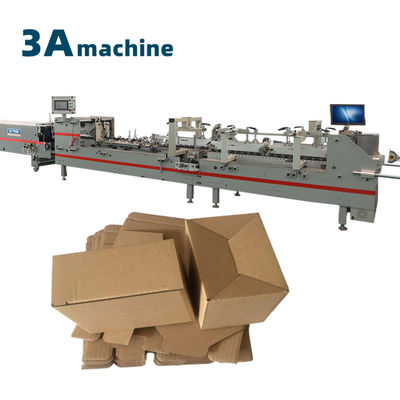 SHH 800AG-2 αυτόματη κλειδαριά κάτω Flexo Folder Gluer Ιδανική για κάτω αναδιπλούμενα κουτιά