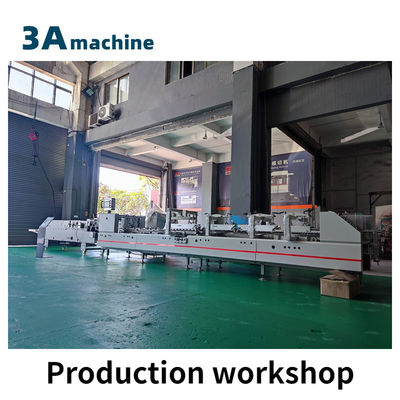 CQT 650JYG Crash Lock Bottom Box Folder-Gluer 650 με προπλέξιμο και Crash-Lock Bot Αυτοματοποιημένη μηχανή φώτων Gluer Fold Glue