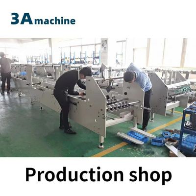 CQT 650JYG Crash Lock Bottom Box Folder-Gluer 650 με προπλέξιμο και Crash-Lock Bot Αυτοματοποιημένη μηχανή φώτων Gluer Fold Glue