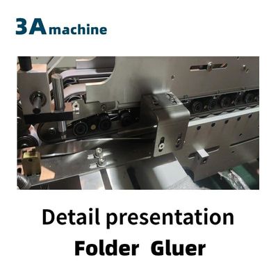Μέγιστη ταχύτητα 300 μέτρα/λεπτο 380V3P CQT 650JYG Crash Lock Bottom Box Folder-Gluer