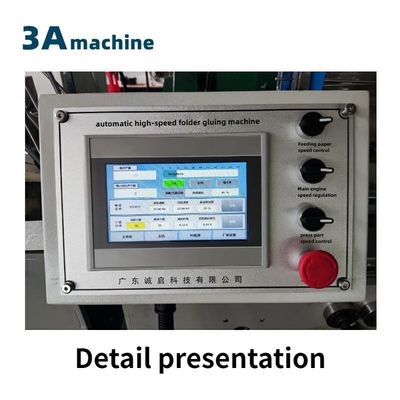 Μέγιστη ταχύτητα 300 μέτρα/λεπτο 380V3P CQT 650JYG Crash Lock Bottom Box Folder-Gluer