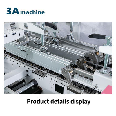 Χάρτινο υλικό 2 3 στρώσεις κυματοειδής 1100 JGKW Box Making Folder Gluer Machine