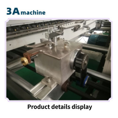 Χάρτινο υλικό 2 3 στρώσεις κυματοειδής 1100 JGKW Box Making Folder Gluer Machine