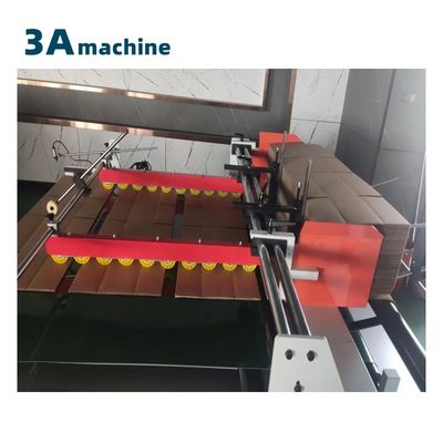 Μηχανή σχηματισμού χαρτιού CQT-1800JGKW ημιαυτόματη κυματοειδής συσκευή τύπου χαρτονιού