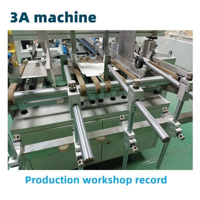 3.5m*1.1m*1.4m CQT-800 Box Folder Gluer Machine για την ευθεία γραμμή των κουτιών