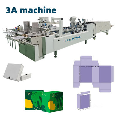 Ηλεκτρική κίνηση CQT 800 Flexo Folder Gluer Straight Line Folding για εργοστάσια παραγωγής