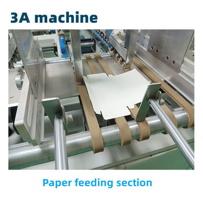 Ηλεκτρική κίνηση CQT 800 Flexo Folder Gluer Straight Line Folding για εργοστάσια παραγωγής