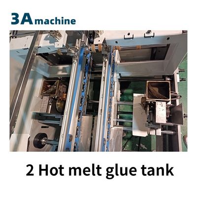 250m/min Ταχύτητα PLC Κεντρικά εξαρτήματα CQT-800BS Αυτοματοποιημένη μηχανή επικάλυψης βιβλίων