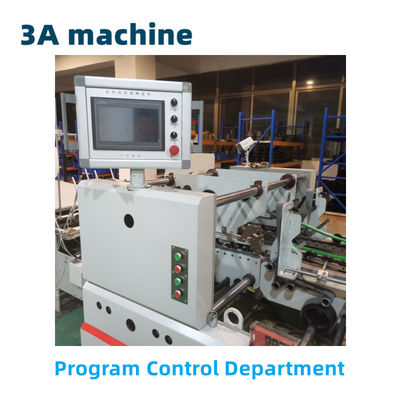 Τρόχος 380v CQT-1300 Τριπλά στρώματα κυματοειδής φλάουτο κιβώτιο αυτόματη μηχανή γλειφτήρα φάκελο