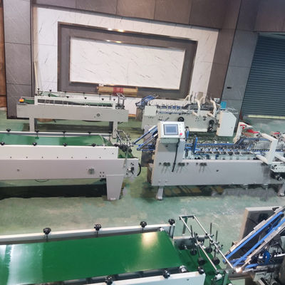 3ACQ-580E Μηχανή για την προσκόλληση χαρτιού Φόλτερ Gluer Εναλλακτικά για την ομαλή εμπειρία διπλώματος