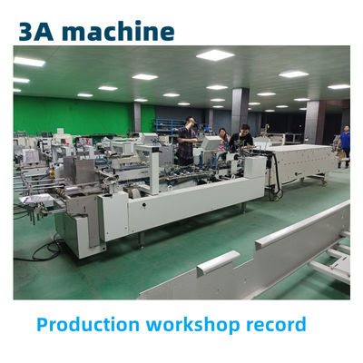Οικουμενικός τύπος CQT-800WK-1 Φόλτερ Gluer για συσκευασία περιβλήματος σε συνεργεία επισκευής μηχανημάτων