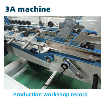 Οικουμενικός τύπος CQT-800WK-1 Φόλτερ Gluer για συσκευασία περιβλήματος σε συνεργεία επισκευής μηχανημάτων