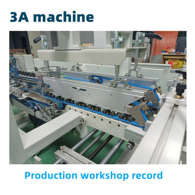 Πνευματική κίνηση CQT-1300WK-2 κυματοειδής χαρτοκιβώτιο φάκελο κόλλα για εύκολη λειτουργία